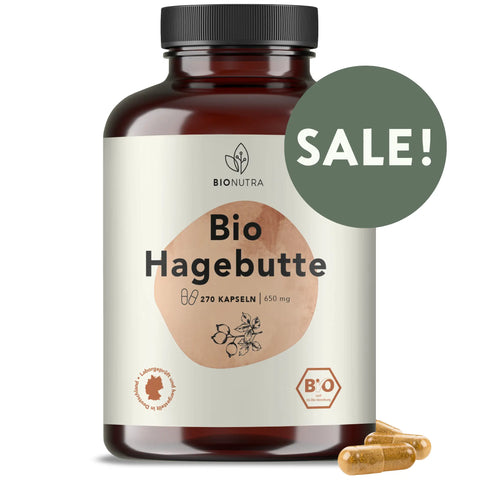 Bio Hagebutten Kapseln