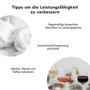 Schlaf, Bewegung und bewusster Lebensstil zur Förderung der körperlichen Leistungsfähigkeit – unterstützt durch natürliche Vitalpilze wie Cordyceps