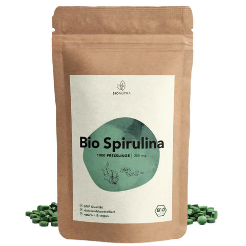 Bio Spirulina Tabletten / Presslinge